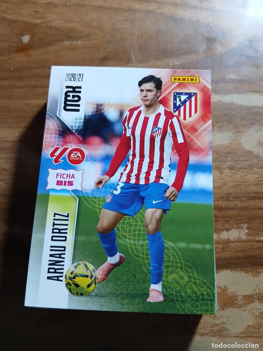 Cromos de f&uacute;tbol: CARD MEGACRACKS TEMPORADA 26/27: FICHA BIS ARNAU ORTIZ, N&deg; 68 BIS