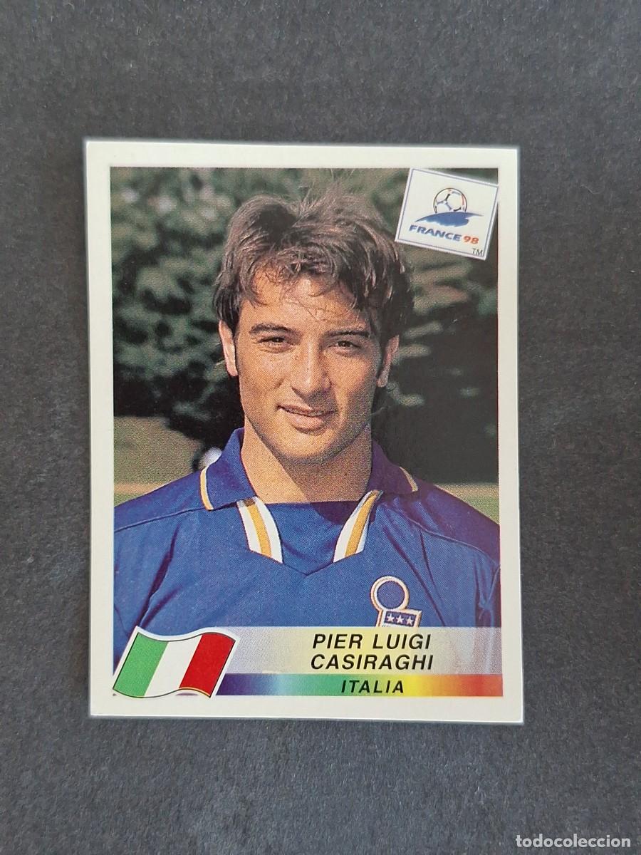 Cromos de f&uacute;tbol: L1 PIER LUIGI CASIRAGHI SELECCION ITALIA 100 MUNDIAL FRANCIA 98 1998 PANINI NUNCA PEGADO SIN PEGAR