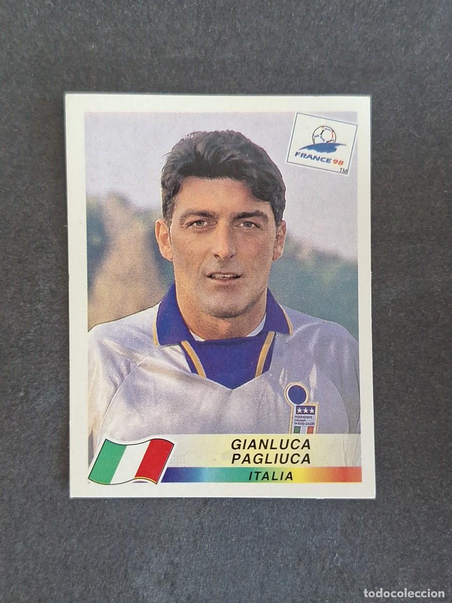 Cromos de f&uacute;tbol: L1 GIANLUCA PAGLIUCA SELECCION ITALIA 102 MUNDIAL FRANCIA 98 1998 PANINI NUNCA PEGADO SIN PEGAR