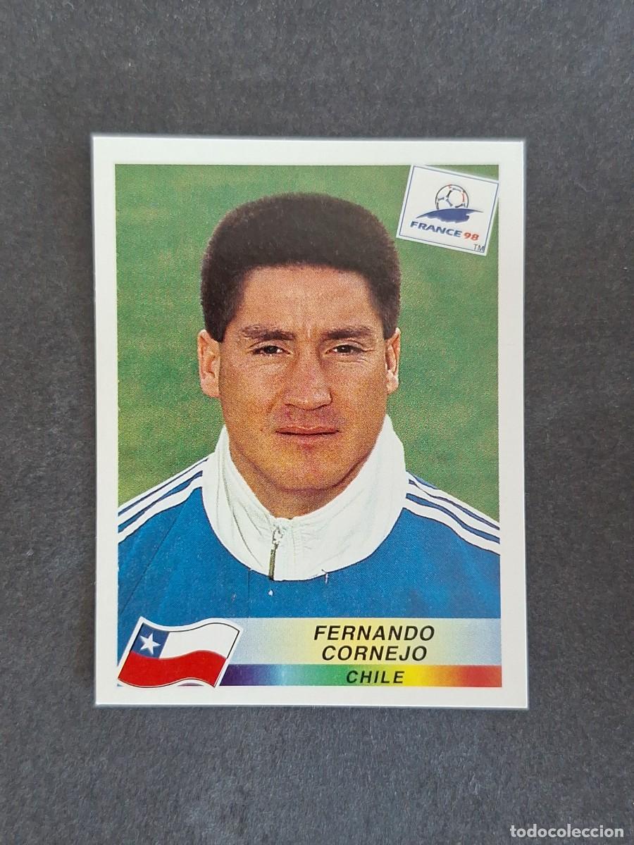 Cromos de f&uacute;tbol: L1 FERNANDO CORNEJO SELECCION CHILE 110 MUNDIAL FRANCIA 98 1998 PANINI NUNCA PEGADO SIN PEGAR