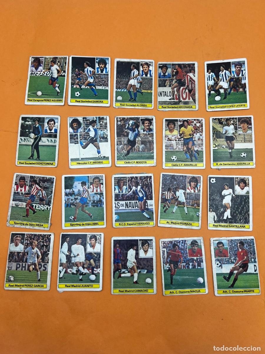 Figurine di Calcio: LOTE 41 CROMOS. LIGA ESTE. 81/82. DESPEGADOS. TODOS DIFERENTES.