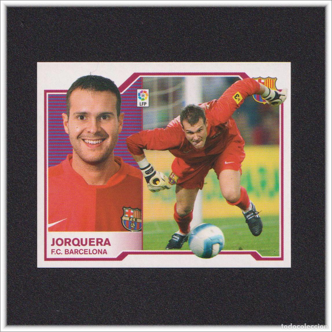 Cartes &agrave; collectionner de Football: LIGA ESTE 2007 2008 07 08 PANINI JORQUERA BARCELONA COLECCI&Oacute;N LIGA ALBUM BAR&Ccedil;A