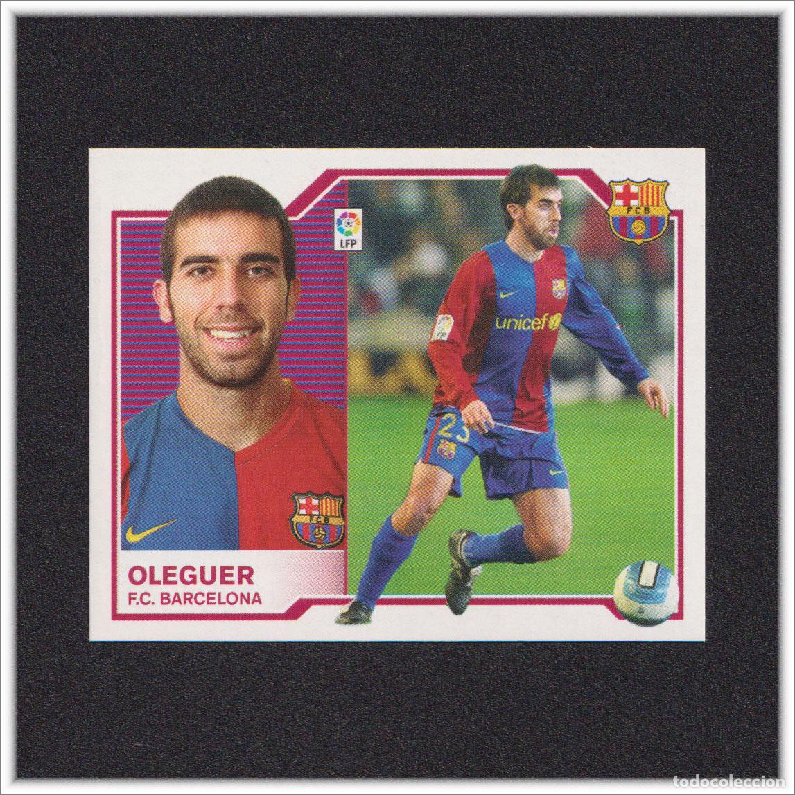 Cartes &agrave; collectionner de Football: LIGA ESTE 2007 2008 07 08 PANINI OLEGUER BARCELONA COLECCI&Oacute;N LIGA ALBUM BAR&Ccedil;A