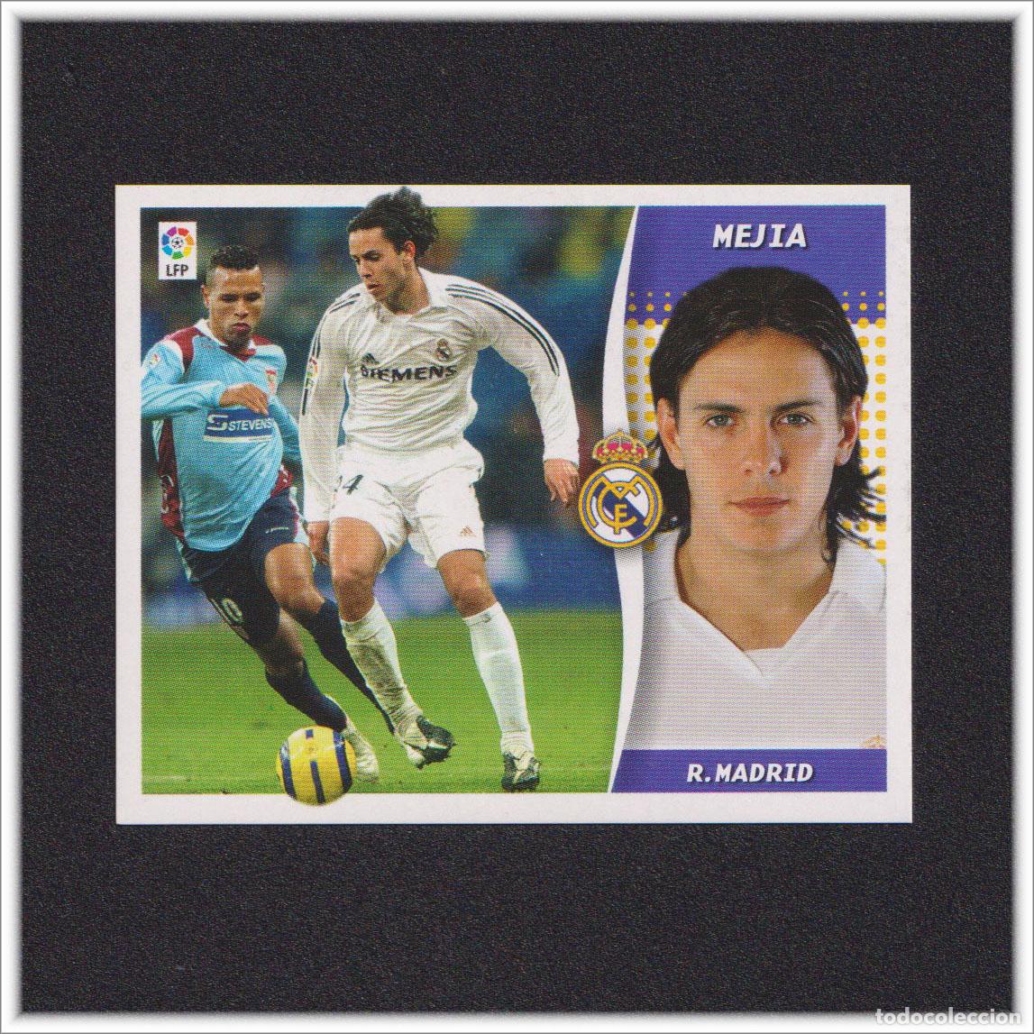 Cromos de f&uacute;tbol: LIGA ESTE 2006 2007 06 07 PANINI MEJIA REAL MADRID COLECCI&Oacute;N ALBUM F&Uacute;TBOL