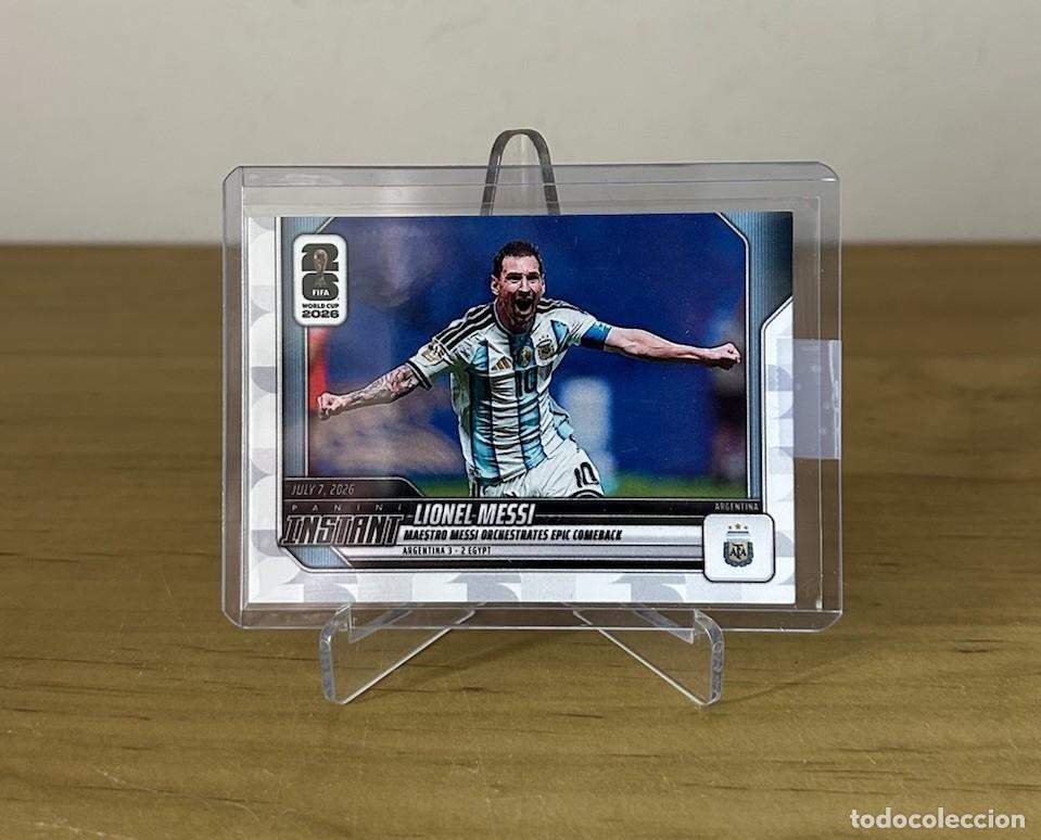 Cromos de f&uacute;tbol: Lionel Messi n&ordm;217 Panini Instant &ndash; FIFA World Cup 2026 Argentina
