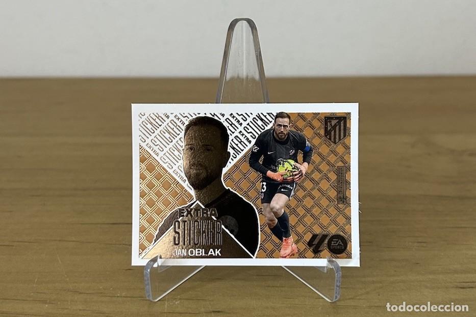 Cromos de f&uacute;tbol: Jan Oblak Extra Sticker BRONCE &ndash; LaLiga Este 2026-27 Panini Atl&eacute;tico de Madrid