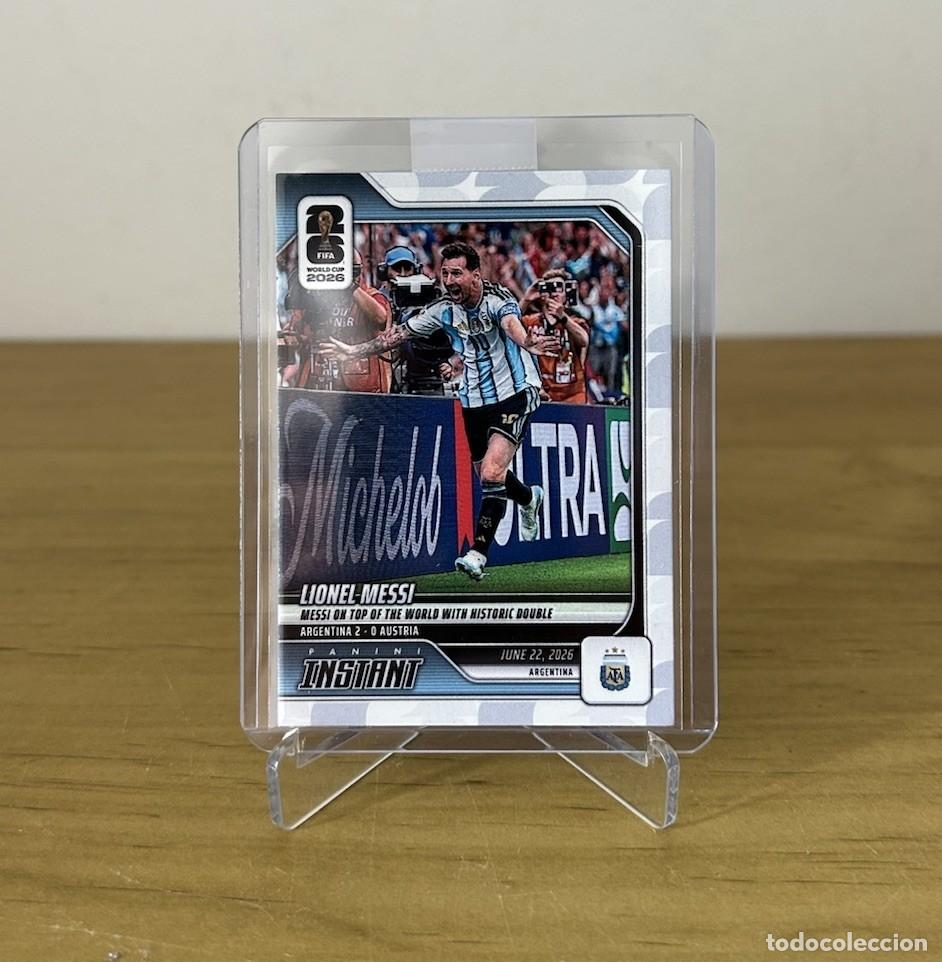Cromos de f&uacute;tbol: Lionel Messi n&ordm;89 Panini Instant &ndash; FIFA World Cup 2026 Argentina