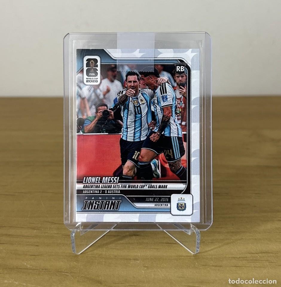 Cromos de f&uacute;tbol: Lionel Messi n&ordm;88 Panini Instant &ndash; FIFA World Cup 2026 Argentina