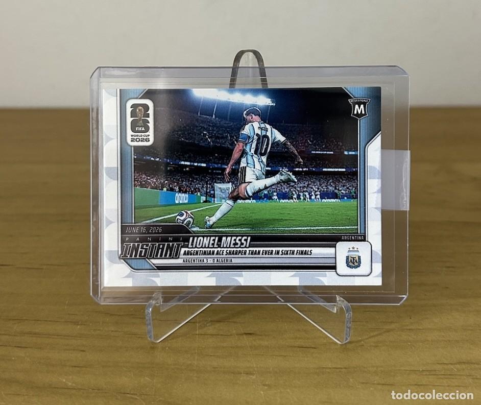 Cromos de f&uacute;tbol: Lionel Messi n&ordm;45 Panini Instant &ndash; FIFA World Cup 2026 Argentina