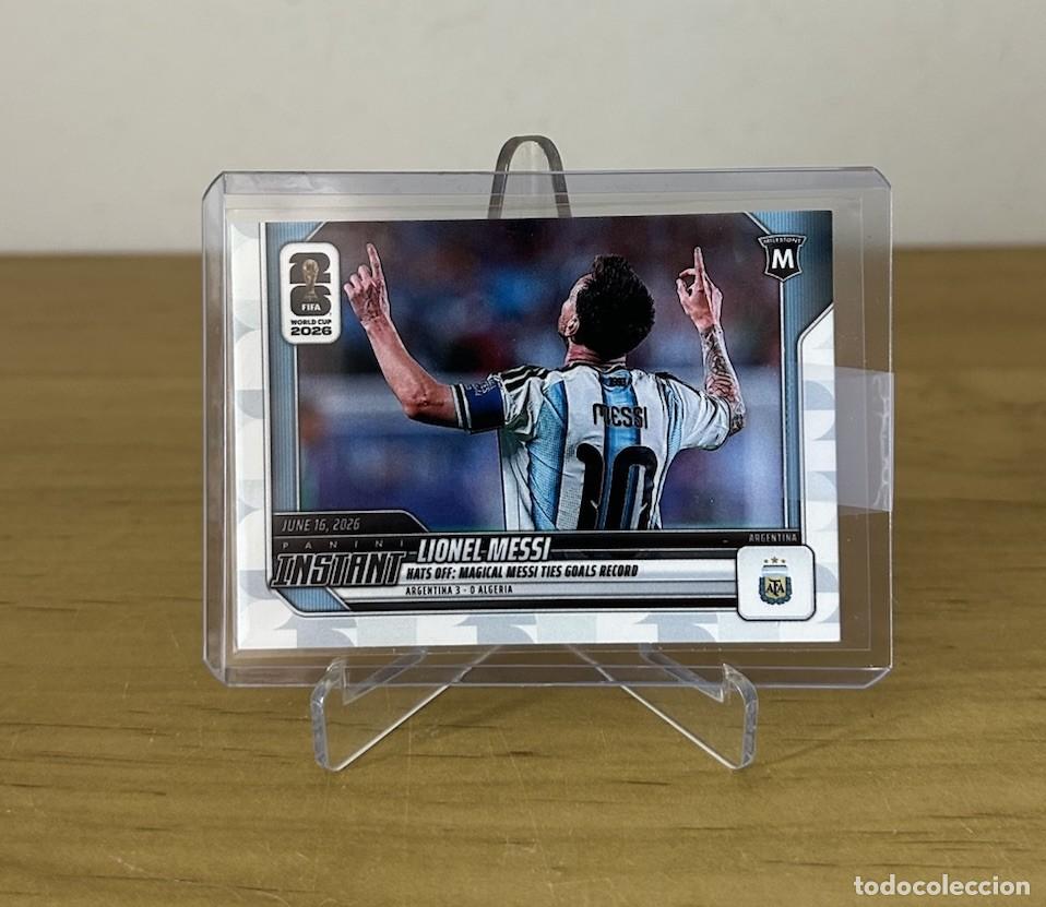 Cromos de f&uacute;tbol: Lionel Messi n&ordm;46 Panini Instant &ndash; FIFA World Cup 2026 Argentina