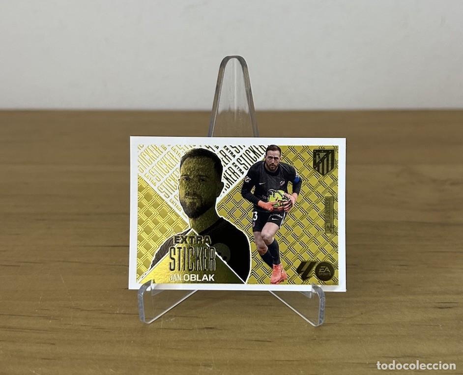 Cromos de f&uacute;tbol: Jan Oblak Extra Sticker ORO &ndash; LaLiga Este 2026-27 Panini Atl&eacute;tico de Madrid