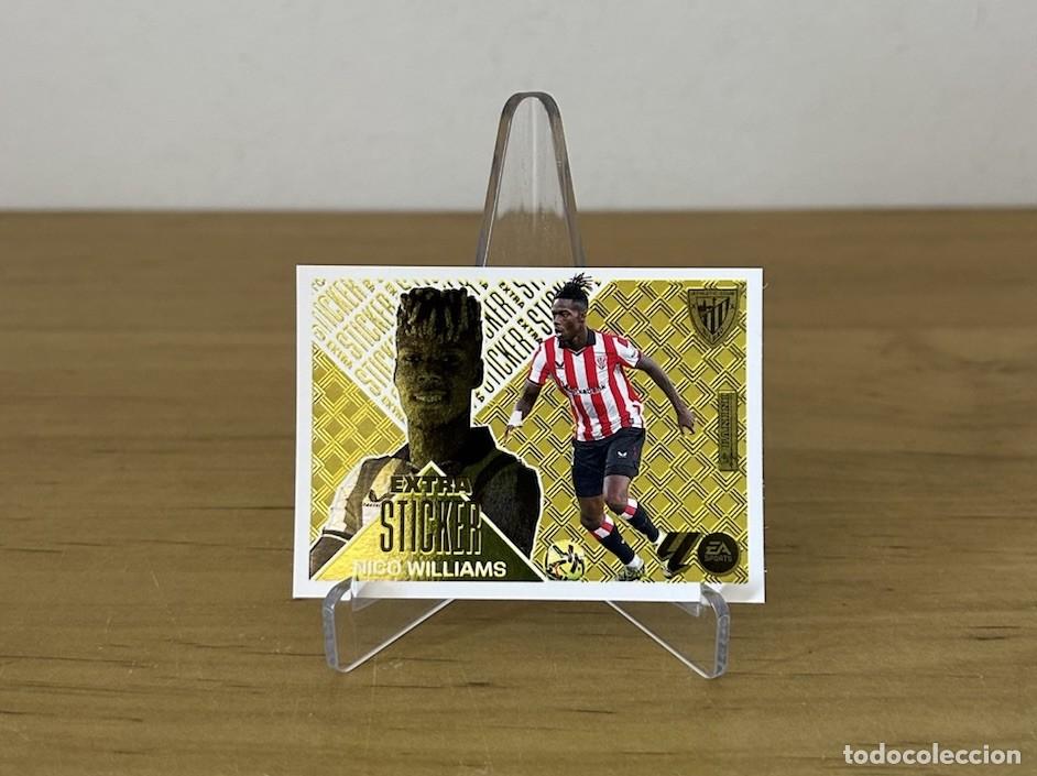 Cromos de f&uacute;tbol: Nico Williams Extra Sticker ORO &ndash; LaLiga Este 2026-27 Panini Athletic Club