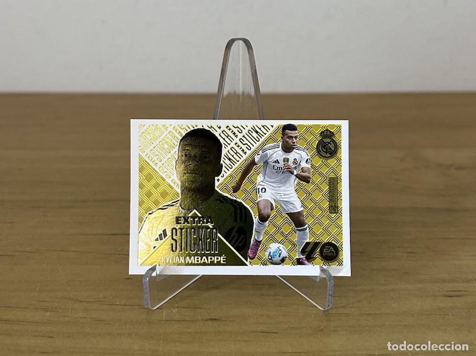 Cartes &agrave; collectionner de Football: Kylian Mbapp&eacute; Extra Sticker ORO &ndash; LaLiga Este 2026-27 Panini Real Madrid