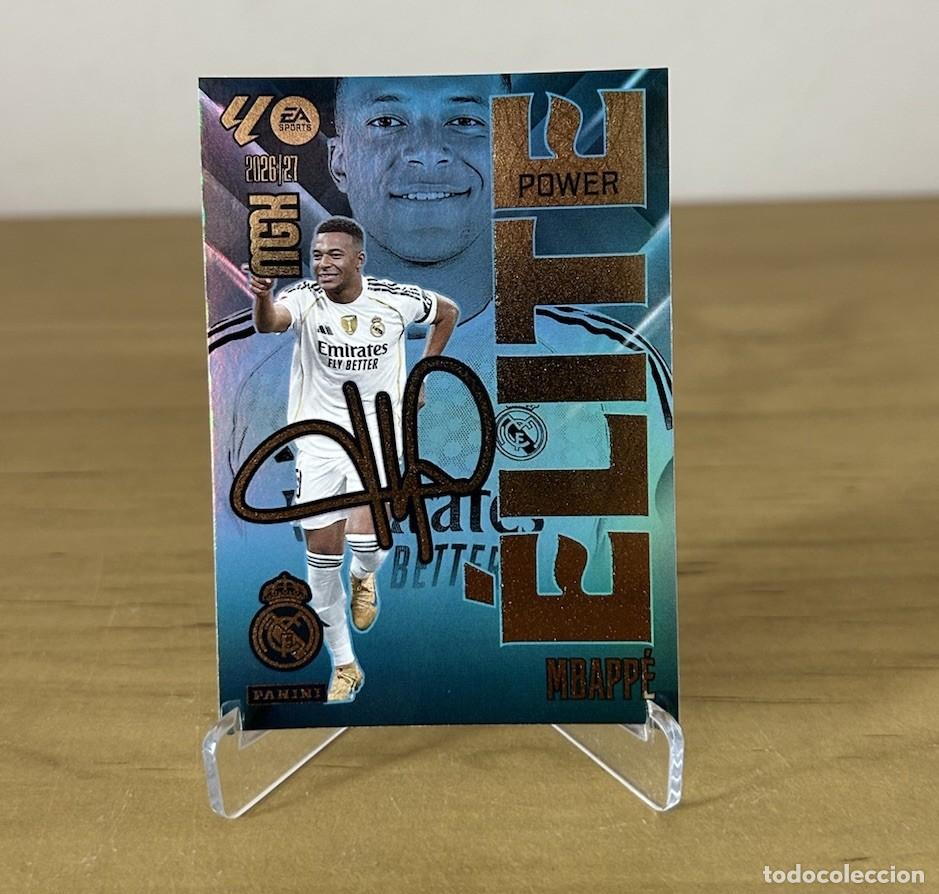 Cartes &agrave; collectionner de Football: Kylian Mbapp&eacute; Elite Power n&ordm;8P &ndash; Megacracks LaLiga 2026-27 Panini Real Madrid