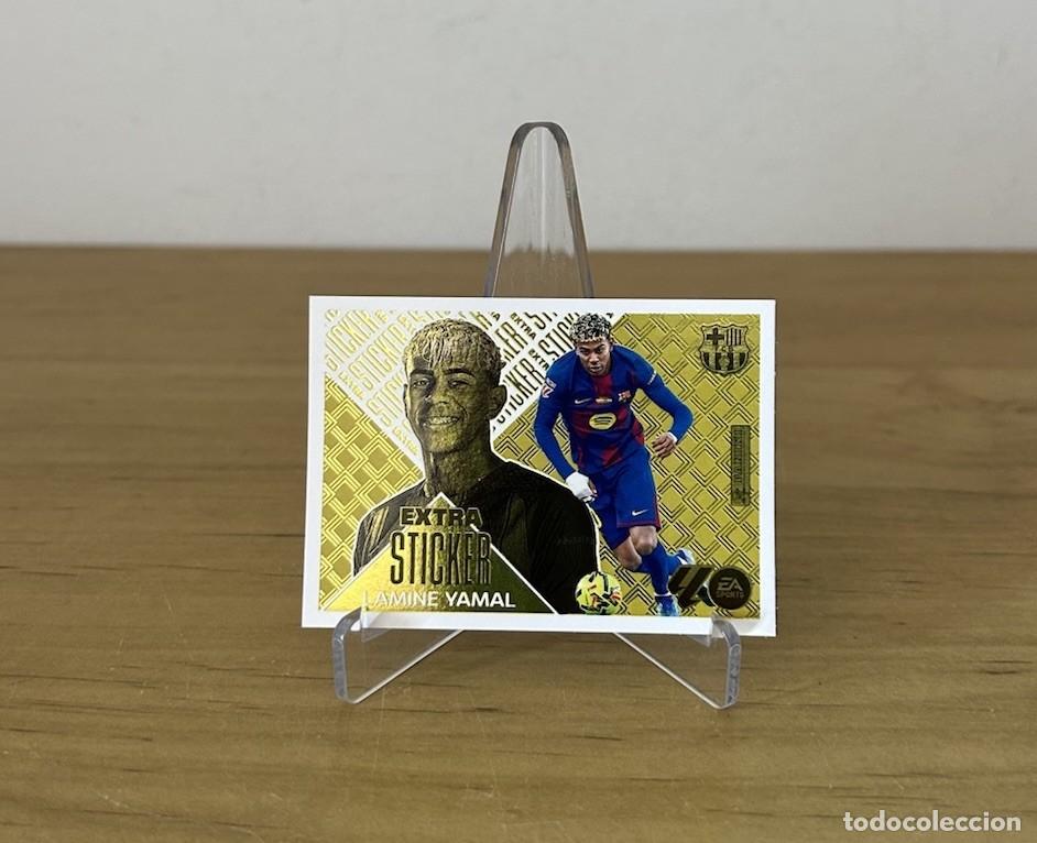Cartes &agrave; collectionner de Football: Lamine Yamal Extra Sticker ORO &ndash; LaLiga Este 2026-27 Panini FC Barcelona