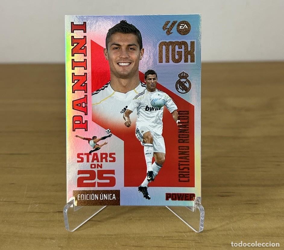 Cartes &agrave; collectionner de Football: Cristiano Ronaldo Stars On 25 Power n&ordm;442P &ndash; Megacracks LaLiga 2026-27 Panini Real Madrid