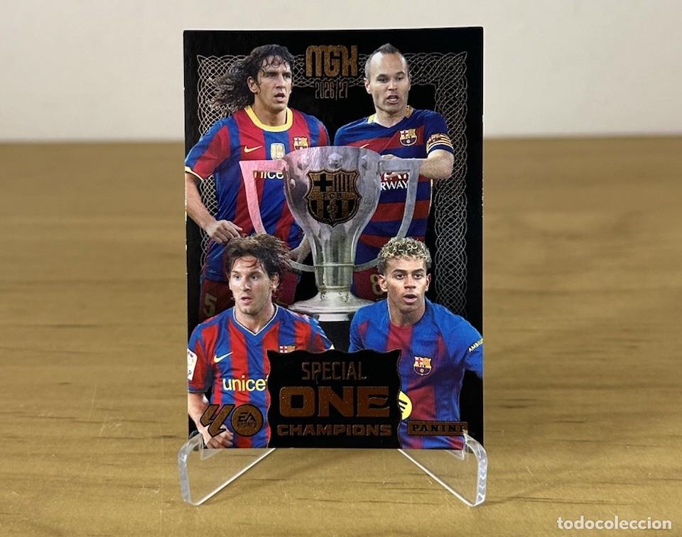 Cartes &agrave; collectionner de Football: Special One Champions FC Barcelona &ndash; Megacracks LaLiga 2026-27 Panini