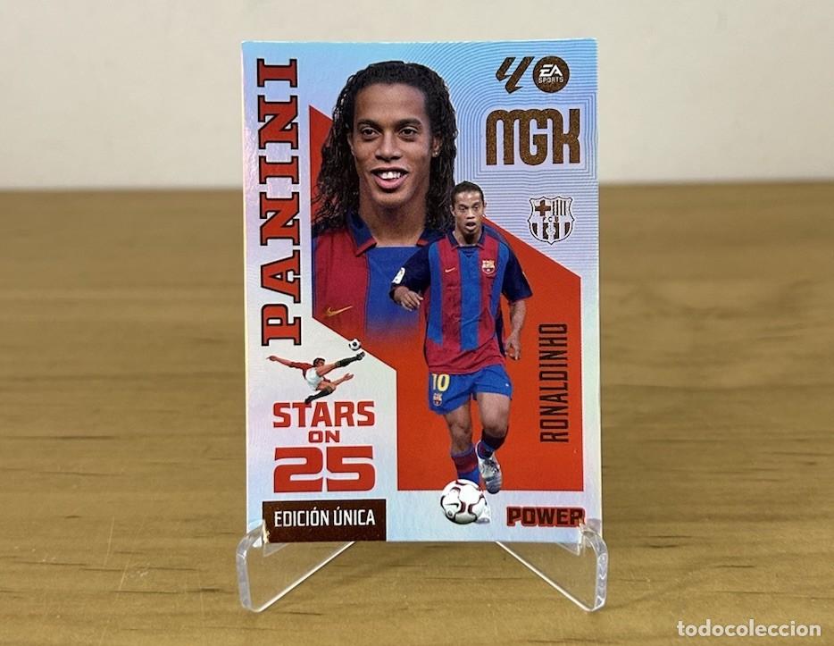 Figurine di Calcio: Ronaldinho Stars On 25 Power n&ordm;436P &ndash; Megacracks LaLiga 2026-27 Panini FC Barcelona