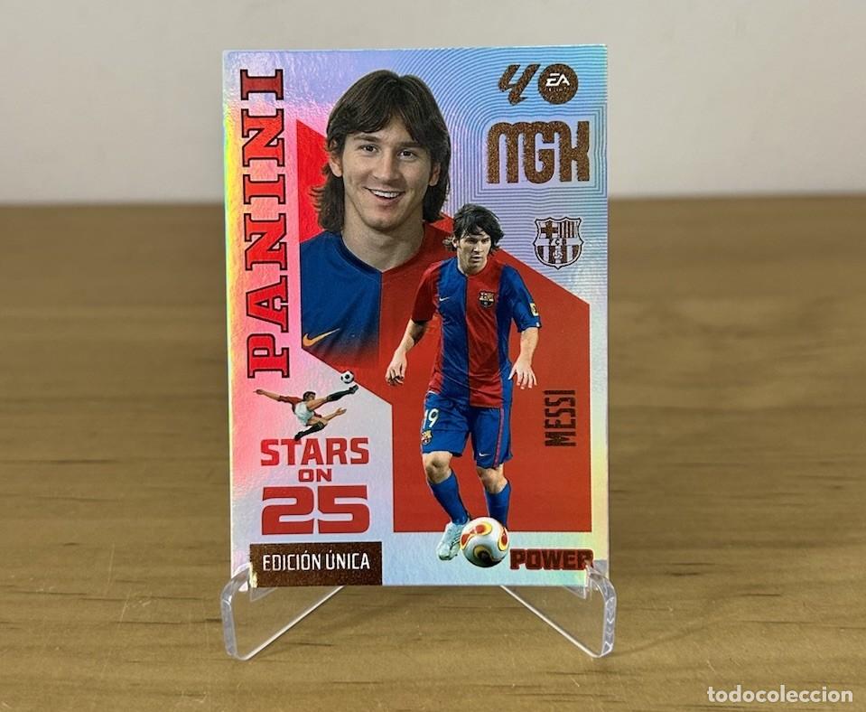 Figurine di Calcio: Lionel Messi Stars On 25 Power n&ordm;440P &ndash; Megacracks LaLiga 2026-27 Panini FC Barcelona