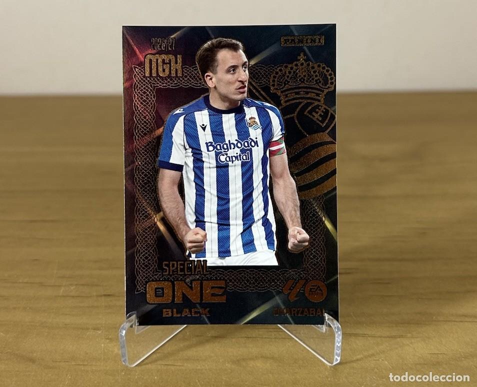 Cromos de f&uacute;tbol: Mikel Oyarzabal Special One Black &ndash; Megacracks LaLiga 2026-27 Panini Real Sociedad