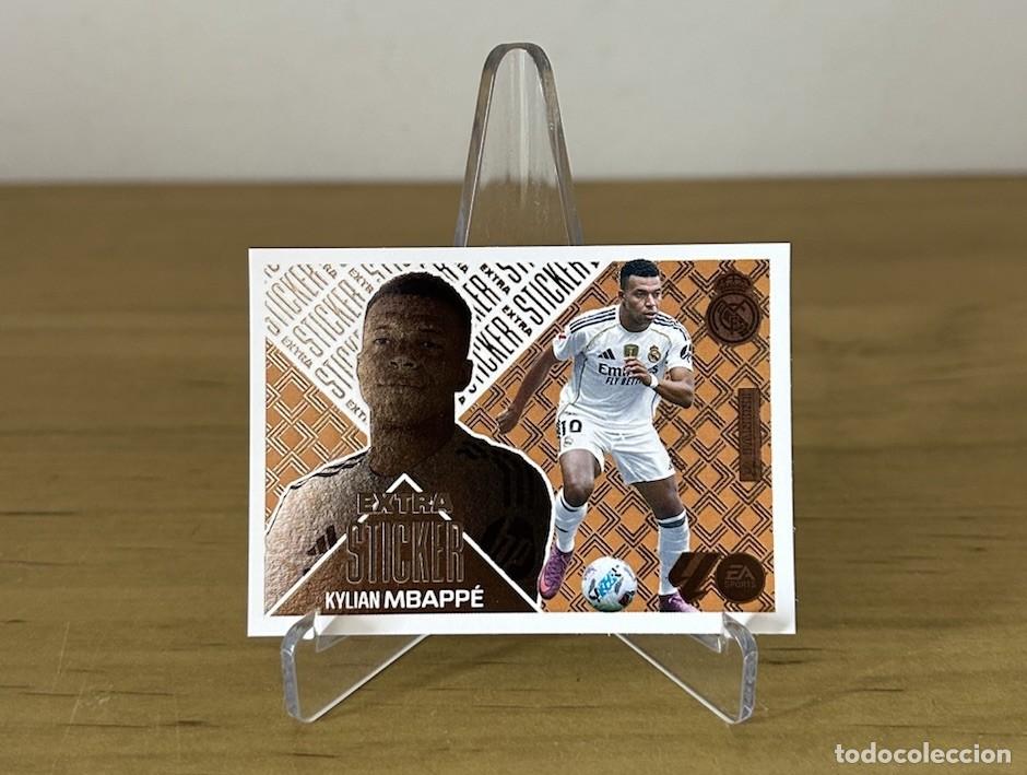 Cromos de f&uacute;tbol: Kylian Mbapp&eacute; Extra Sticker Bronce &ndash; LaLiga Este 2026-27 Panini Real Madrid