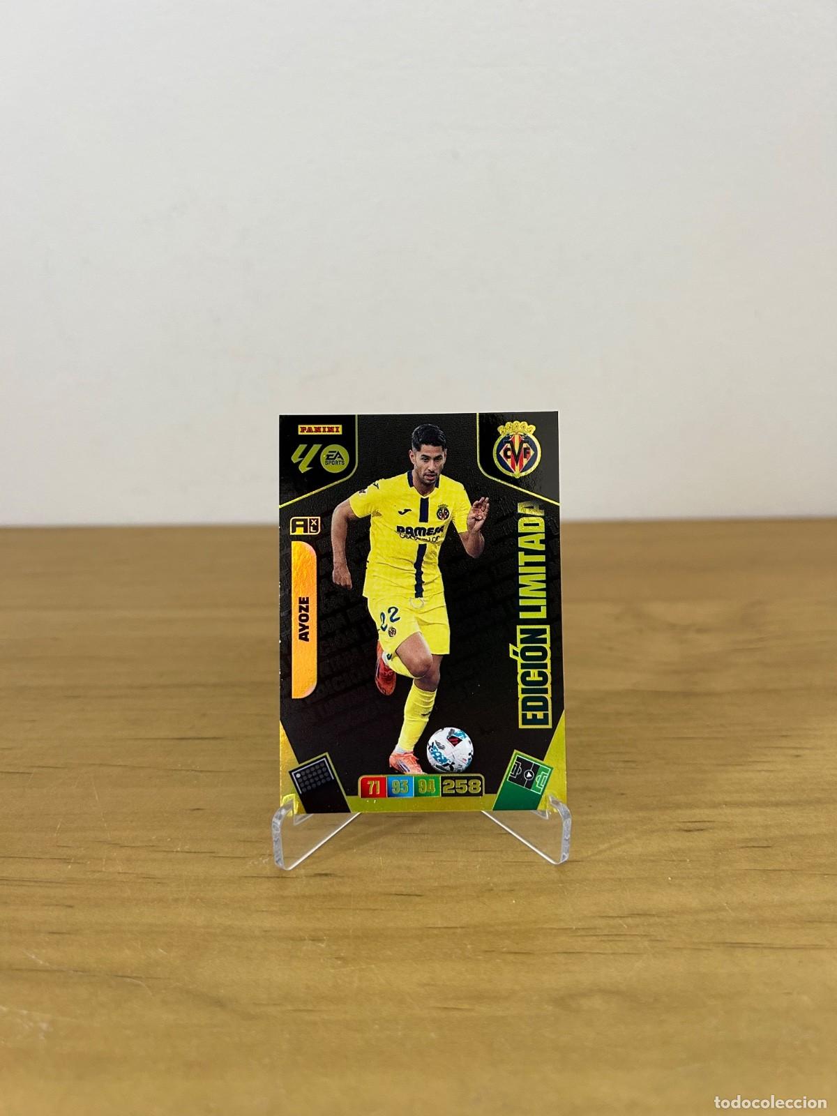 Cromos de f&uacute;tbol: Ayoze P&eacute;rez Edici&oacute;n Limitada &ndash; Adrenalyn XL LaLiga 2025-26 Panini Villarreal CF