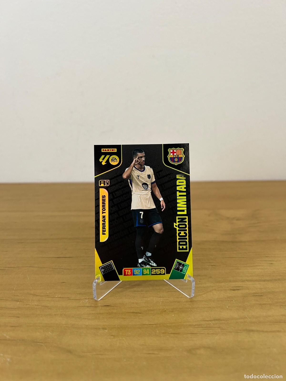 Cromos de f&uacute;tbol: Ferran Torres Edici&oacute;n Limitada &ndash; Adrenalyn XL LaLiga 2025-26 Panini FC Barcelona