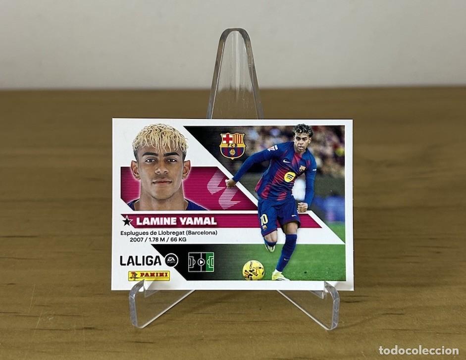 Cromos de f&uacute;tbol: Lamine Yamal Base n&ordm;20 &ndash; LaLiga Este 2026-27 Panini FC Barcelona