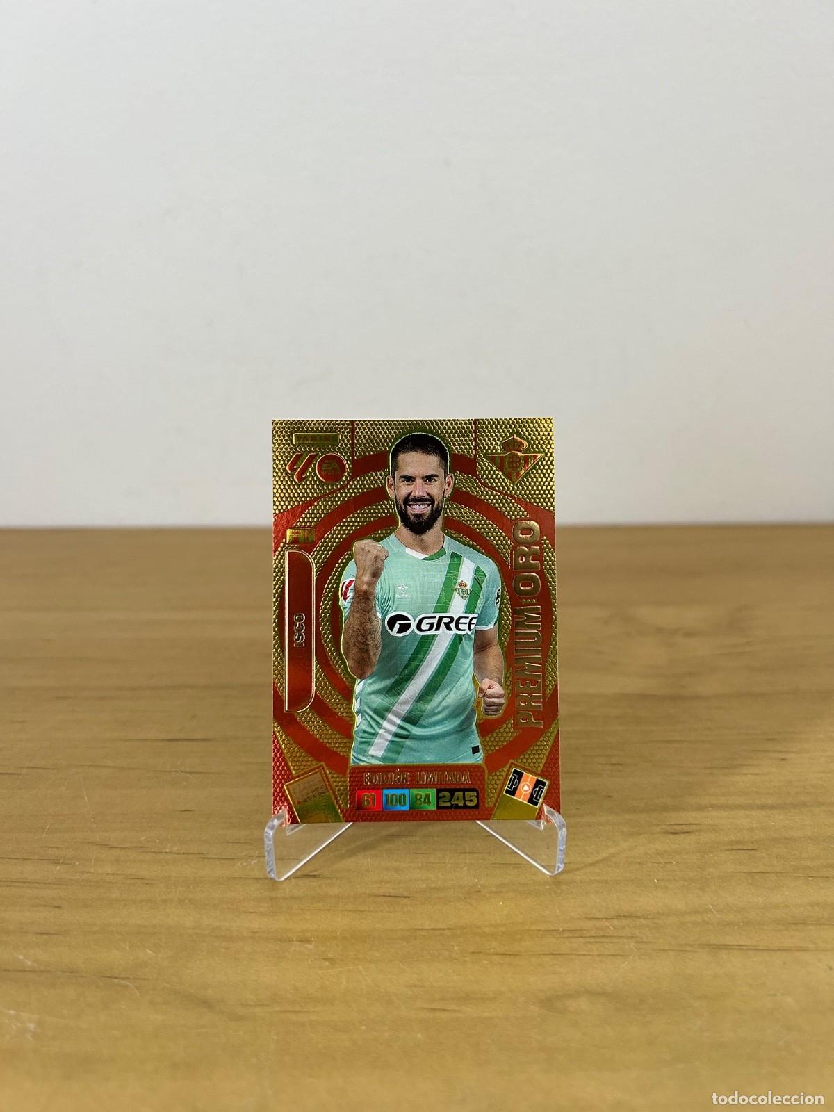 Cromos de Futebol: Isco Alarc&oacute;n Edici&oacute;n Limitada Premium Oro &ndash; Adrenalyn XL LaLiga 2025-26 Panini Real Betis