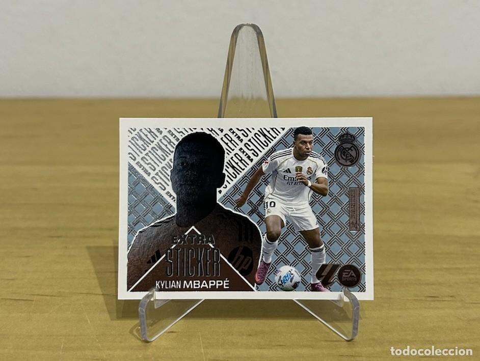Cromos de Futebol: Kylian Mbapp&eacute; Extra Sticker Plata &ndash; LaLiga Este 2026-27 Panini Real Madrid