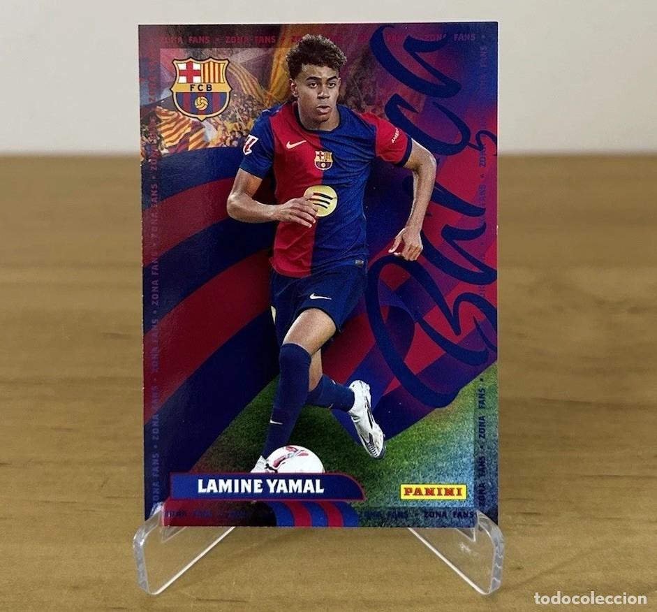 Cromos de Futebol: Lamine Yamal Zona Fans n&ordm;43 &ndash; Panini Club FC Barcelona 2024-25