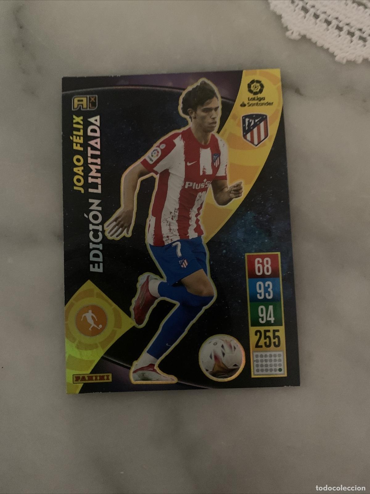 Cromos de Futebol: Jo&atilde;o F&eacute;lix Nueva Edici&oacute;n Limitada &ndash; Adrenalyn XL 2021-22 Panini Atl&eacute;tico de Madrid
