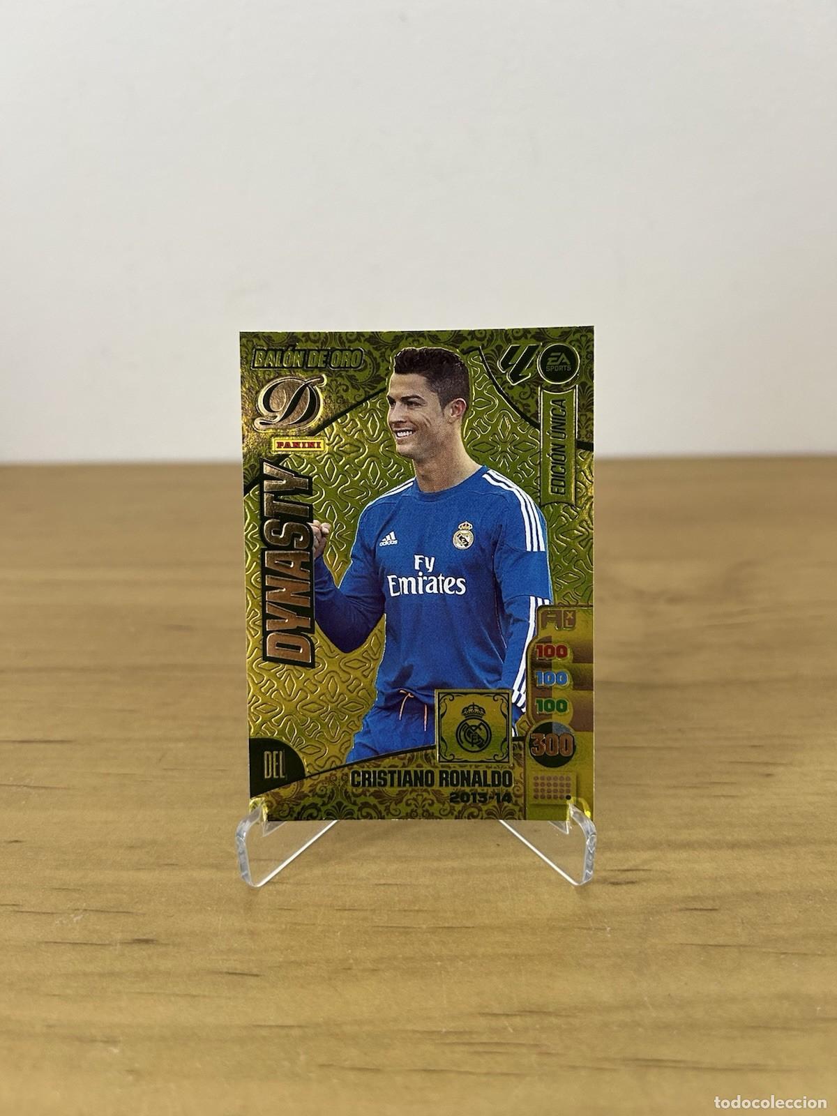 Cromos de Futebol: Cristiano Ronaldo Bal&oacute;n de Oro Dynasty 2013-14 &ndash; Adrenalyn XL LaLiga 2024-25 Panini