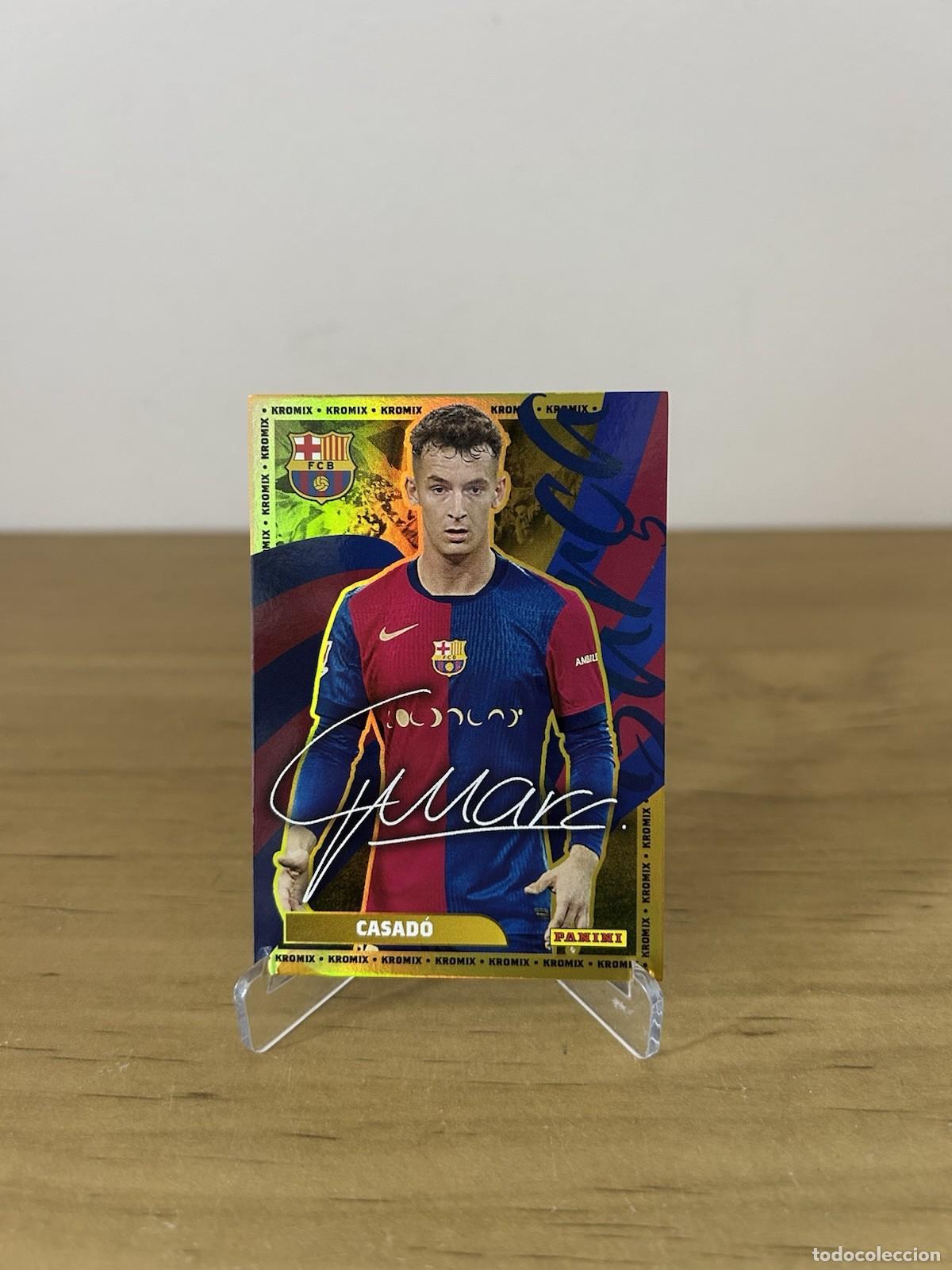 Cromos de Futebol: Marc Casad&oacute; Kromix Gold &ndash; Panini Club FC Barcelona 2024-25