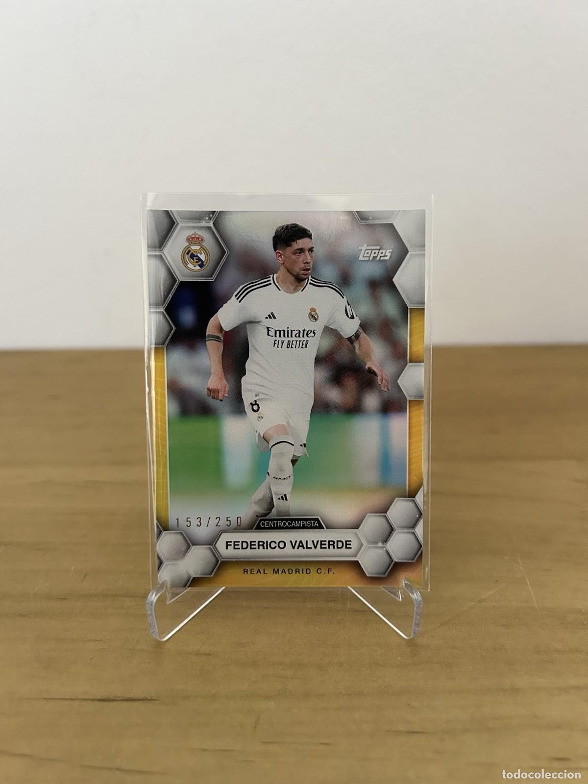 Cromos de Futebol: Federico Valverde /250 &ndash; Topps Fan Set Real Madrid 2024-25