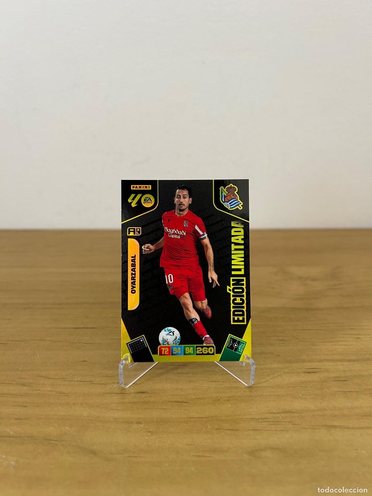 Cromos de Futebol: Mikel Oyarzabal Edici&oacute;n Limitada &ndash; Adrenalyn XL LaLiga 2025-26 Panini Real Sociedad