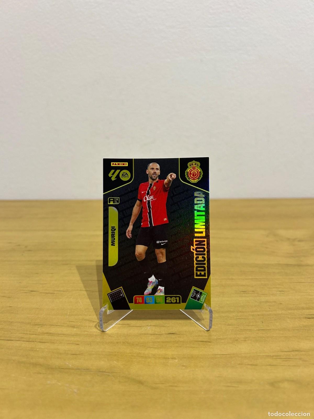 Cromos de f&uacute;tbol: Vedat Muriqi Edici&oacute;n Limitada &ndash; Adrenalyn XL LaLiga 2025-26 Panini RCD Mallorca
