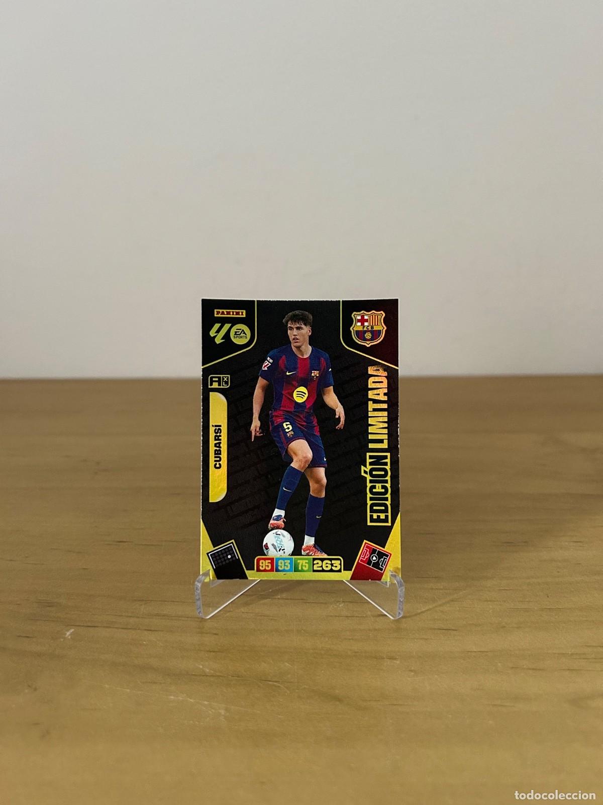 Cromos de f&uacute;tbol: Pau Cubars&iacute; Edici&oacute;n Limitada &ndash; Adrenalyn XL LaLiga 2025-26 Panini FC Barcelona