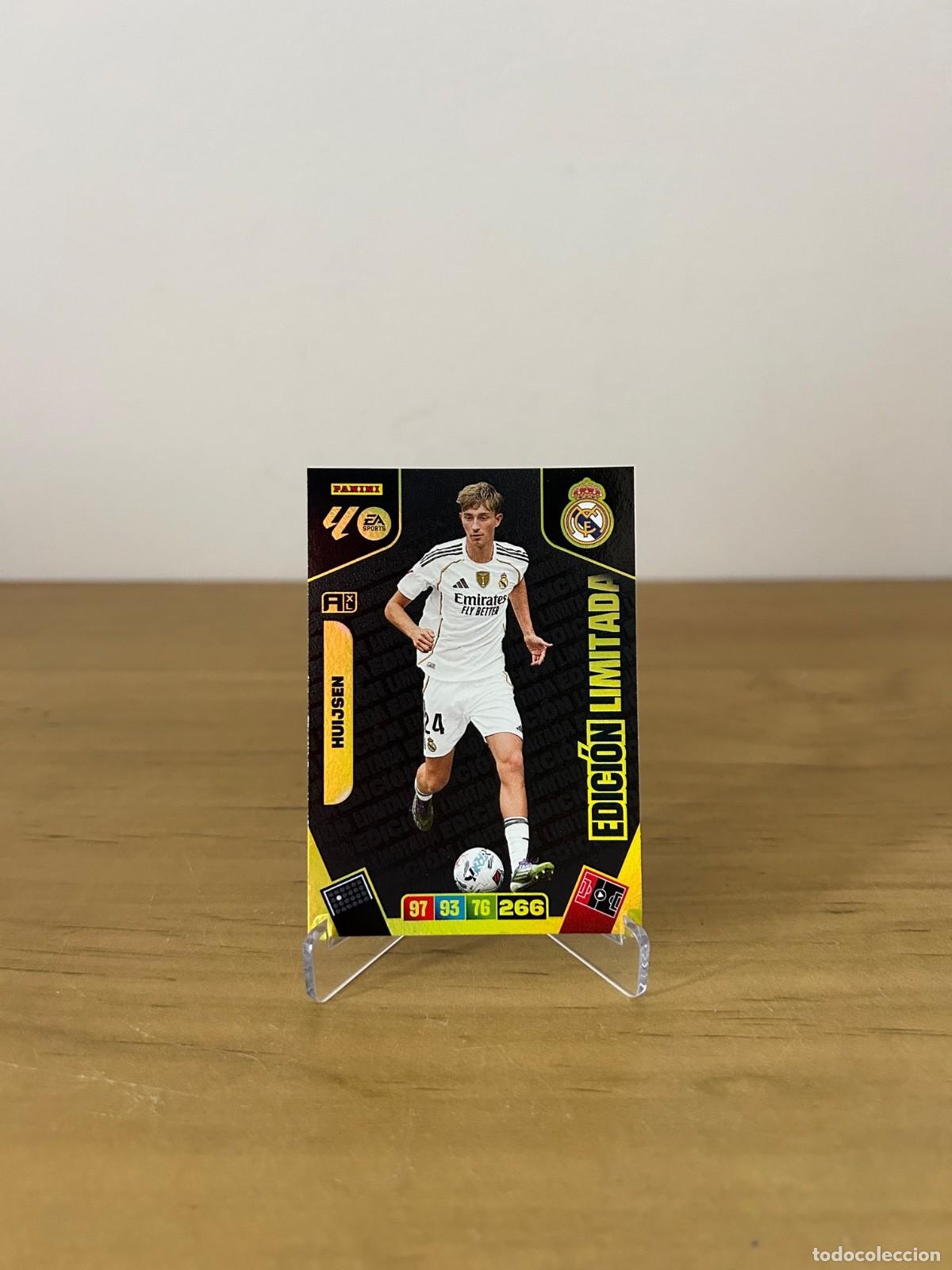 Cromos de f&uacute;tbol: Dean Huijsen Edici&oacute;n Limitada &ndash; Adrenalyn XL LaLiga 2025-26 Panini Real Madrid