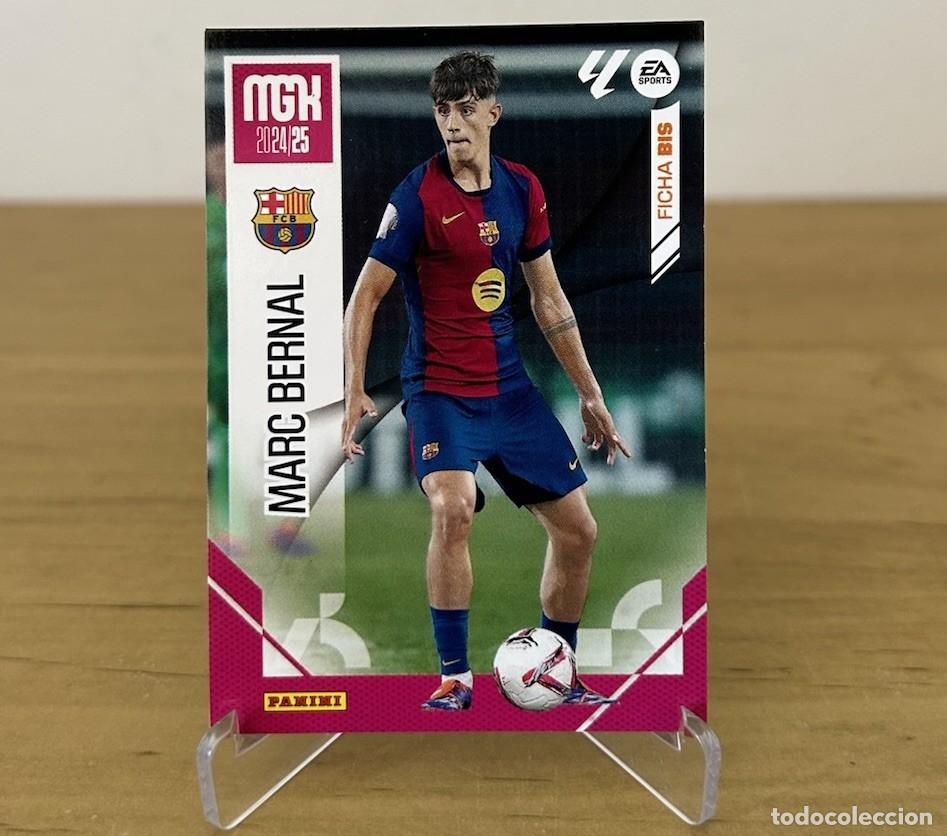 Cromos de f&uacute;tbol: Marc Bernal n&ordm;84 bis FC Barcelona &ndash; Megacracks LaLiga 2024-25 Panini