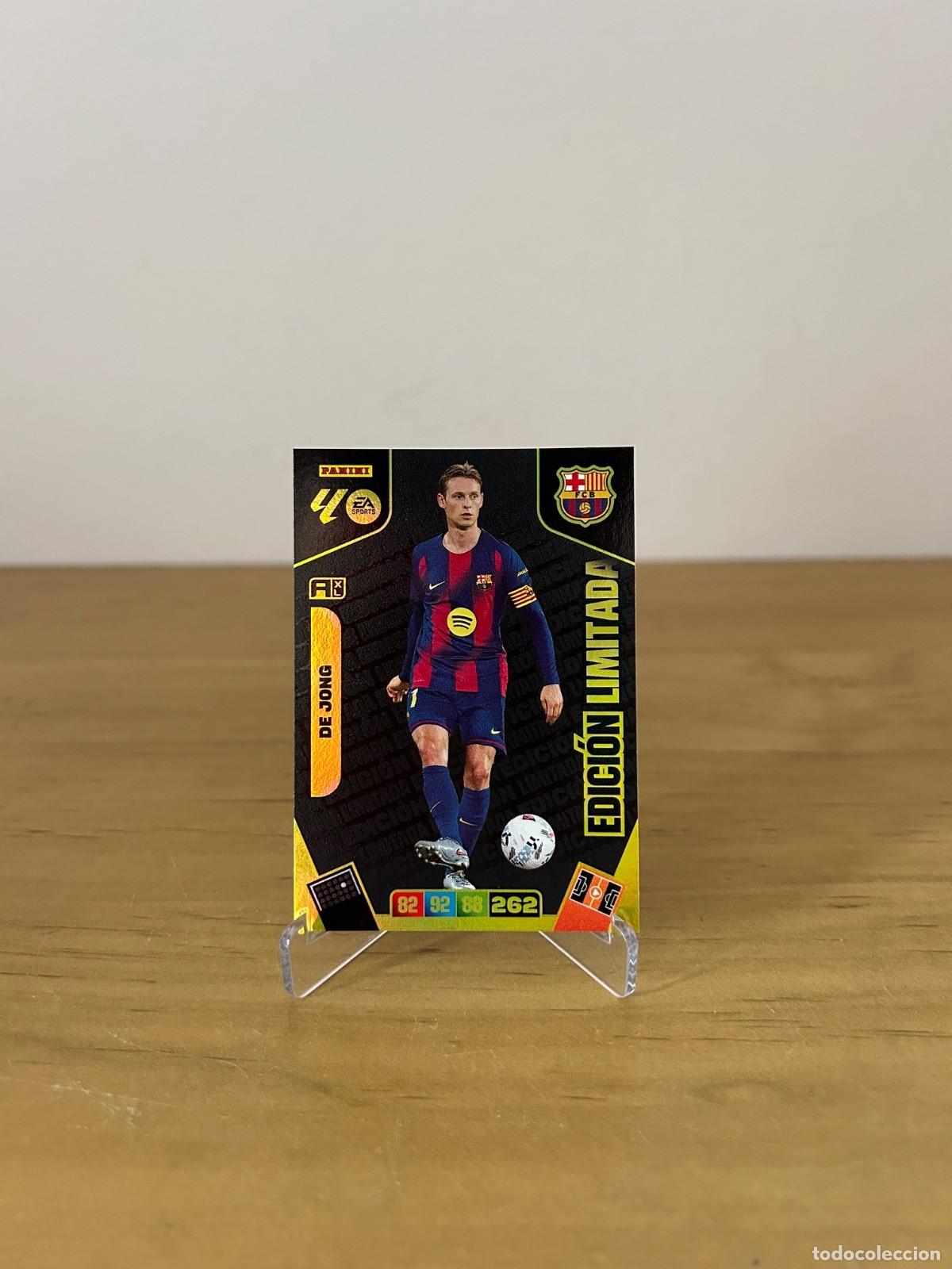 Cromos de Futebol: Frenkie de Jong Edici&oacute;n Limitada &ndash; Adrenalyn XL LaLiga 2025-26 Panini FC Barcelona