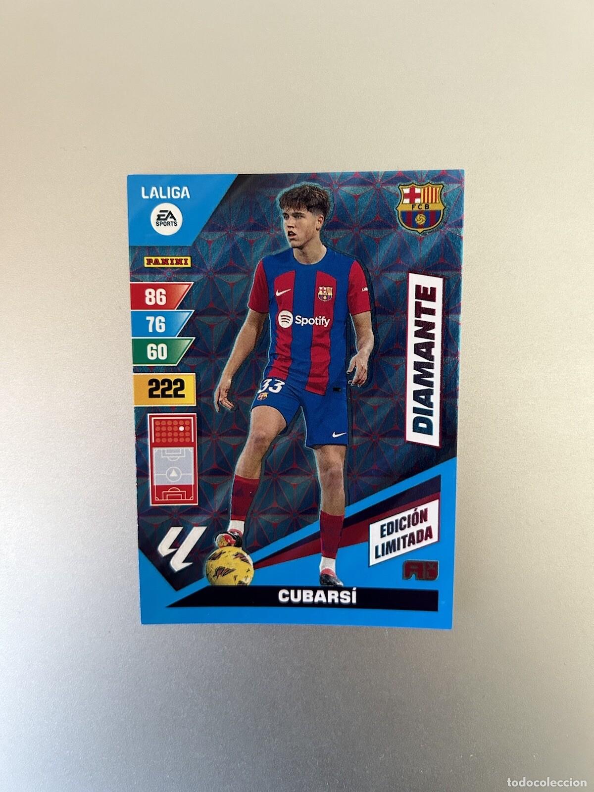 Cromos de Futebol: Pau Cubars&iacute; n&ordm;397 Edici&oacute;n Limitada Rookie &ndash; Adrenalyn XL LaLiga 2023-24 Panini