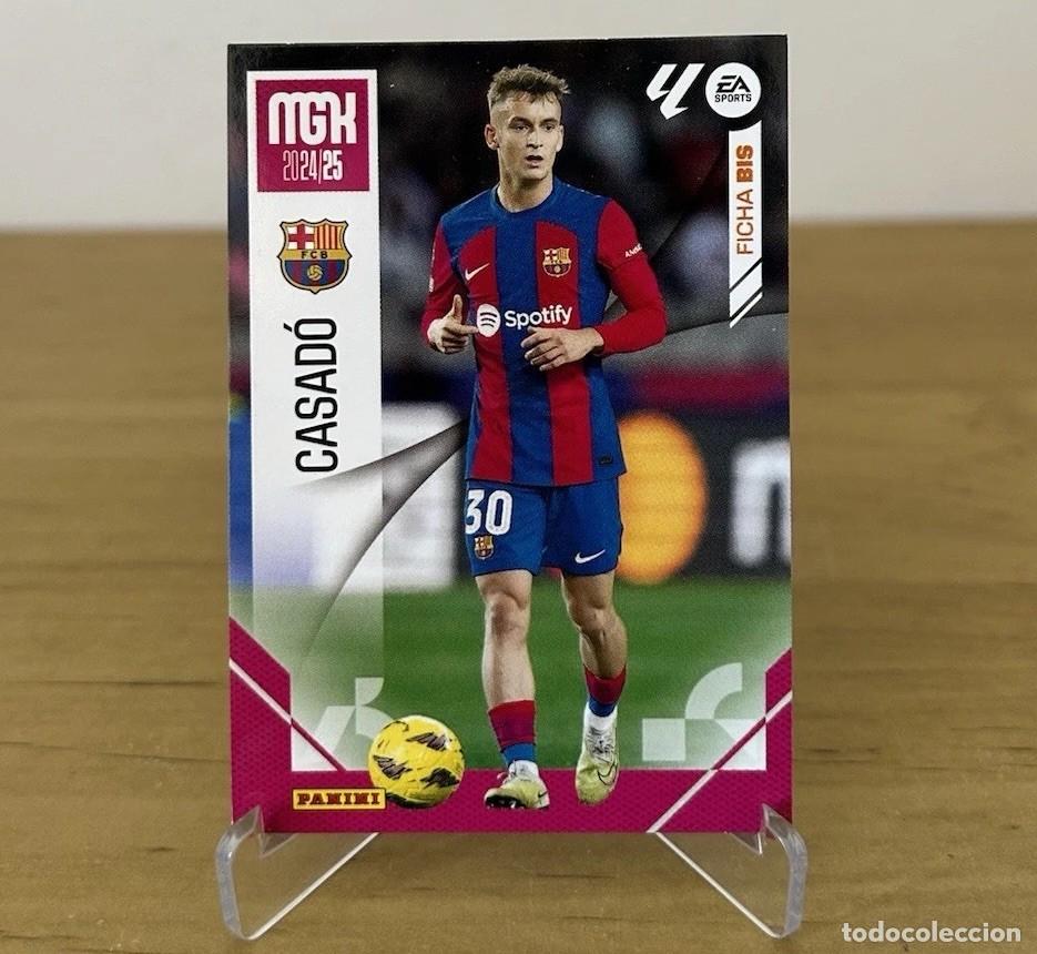 Cromos de Futebol: Marc Casad&oacute; Ficha Bis n&ordm;83 Rookie 3&ordf; Edici&oacute;n &ndash; Megacracks LaLiga 2024-25 FC Barcelona