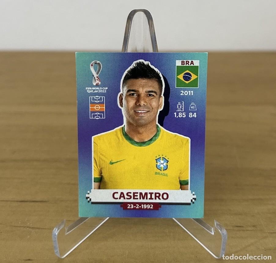 Cromos de Futebol: Casemiro Brasil &ndash; Sticker FIFA World Cup Qatar 2022 Panini