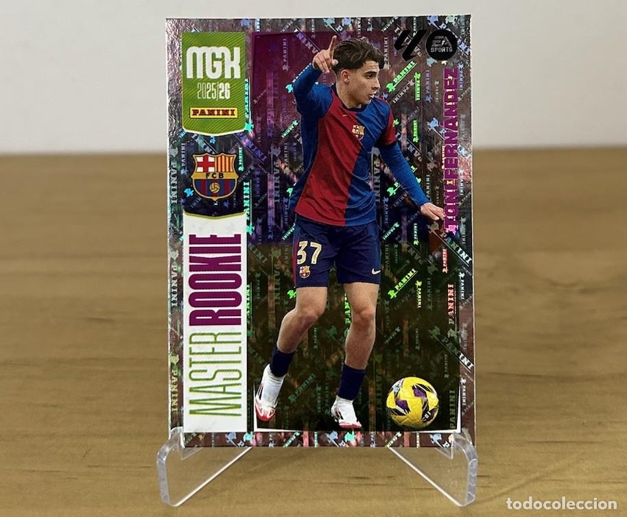 Cartes &agrave; collectionner de Football: Toni Fern&aacute;ndez Rookie Card n&ordm;422 &ndash; Megacracks LaLiga 2025-26 FC Barcelona