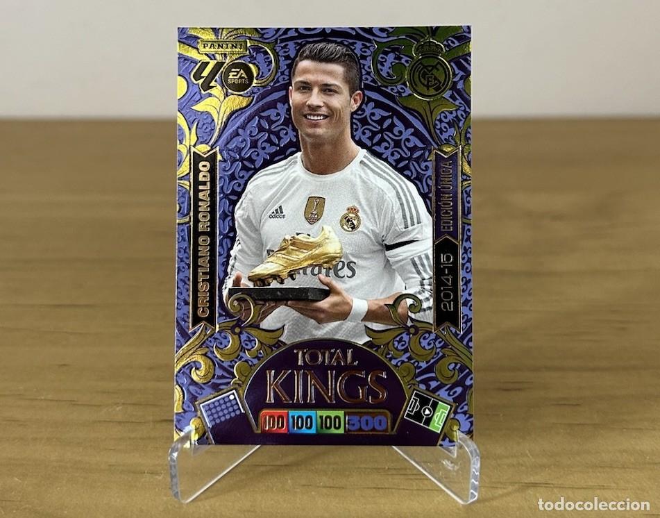 Cartes &agrave; collectionner de Football: Cristiano Ronaldo Total Kings Bal&oacute;n de Oro 2014-15 &ndash; Adrenalyn XL LaLiga 2025-26 Panini