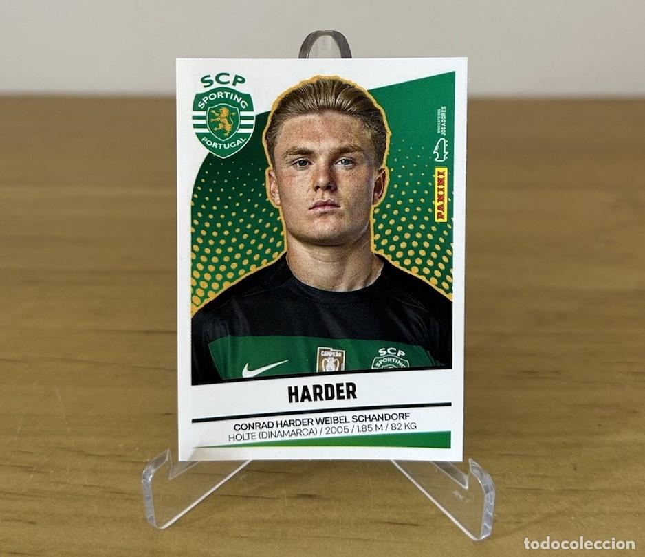Cartes &agrave; collectionner de Football: Conrad Harder Rookie n&ordm;340 &ndash; Panini Futebol Liga Portugal 2024-25 Sporting CP