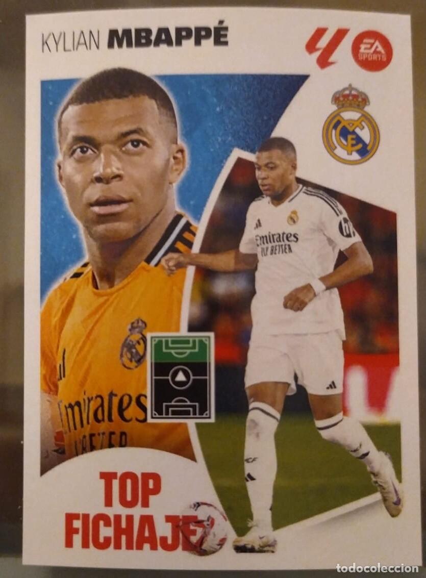 Cartes &agrave; collectionner de Football: Kylian Mbapp&eacute; Top Fichaje n&ordm;69 Real Madrid &ndash; LaLiga Este 2024-25 Panini