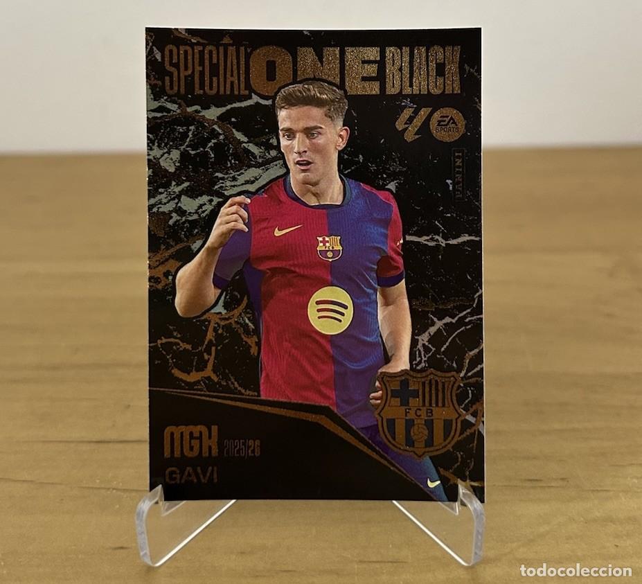 Cromos de Futebol: Gavi Special One Black &ndash; Megacracks LaLiga 2025-26 Panini FC Barcelona