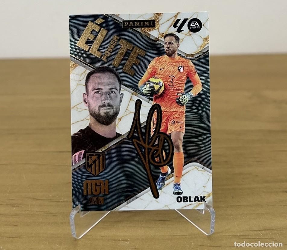 Cromos de Futebol: Jan Oblak Elite Power P14 Firmada &ndash; Megacracks LaLiga 2025-26 Atl&eacute;tico